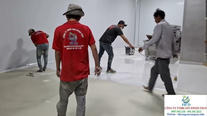 Sơn nền nhà xưởng Sơn nền nhà xưởng