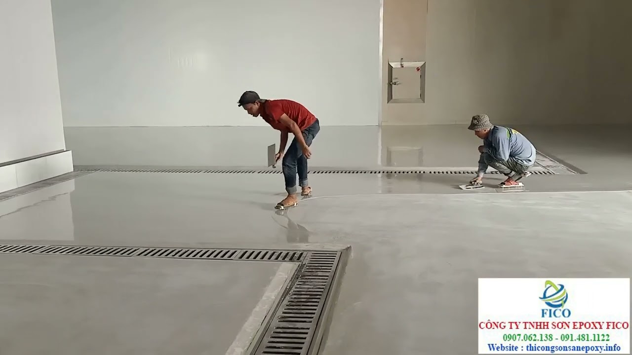 Sơn nền nhà xưởng Sơn nền nhà xưởng